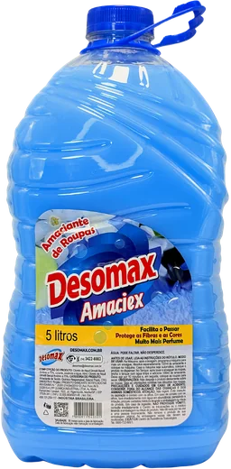 Amaciante Amaciex Desomax 5 litros