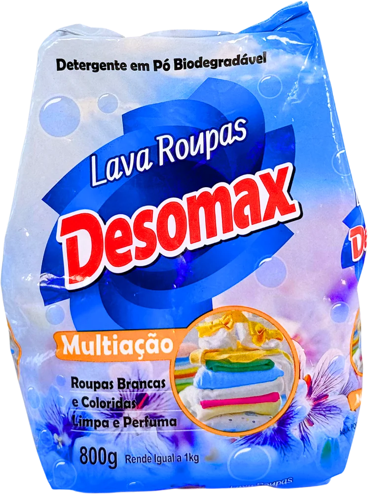 Lava Roupas em Pó Multiação Desomax 800 g
