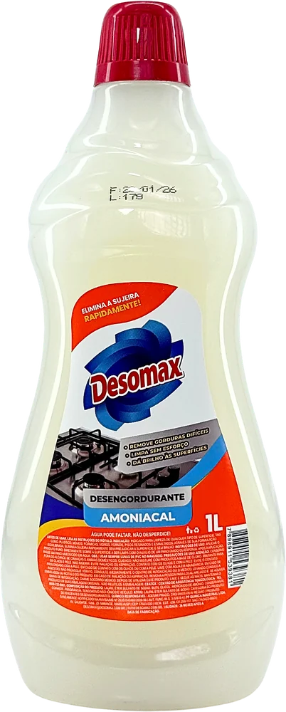 Desengordurante Amoniacal Desomax 1 litro
